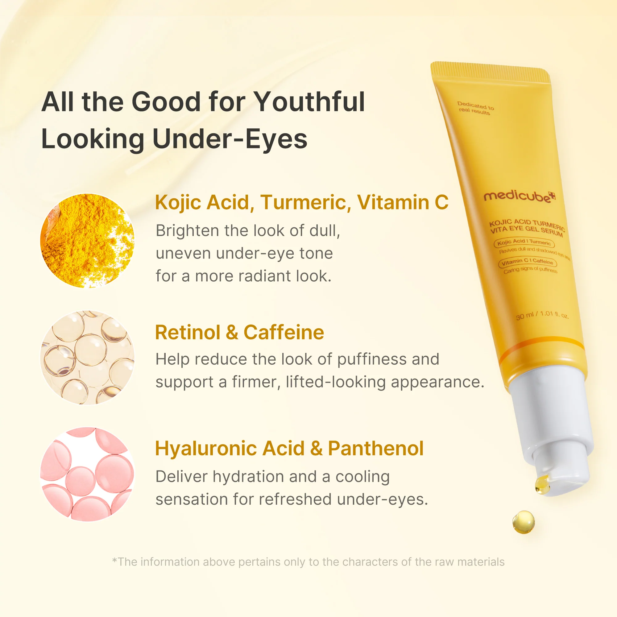 Kojic Acid Tumeric Eye Gel Concentrate - Image 3