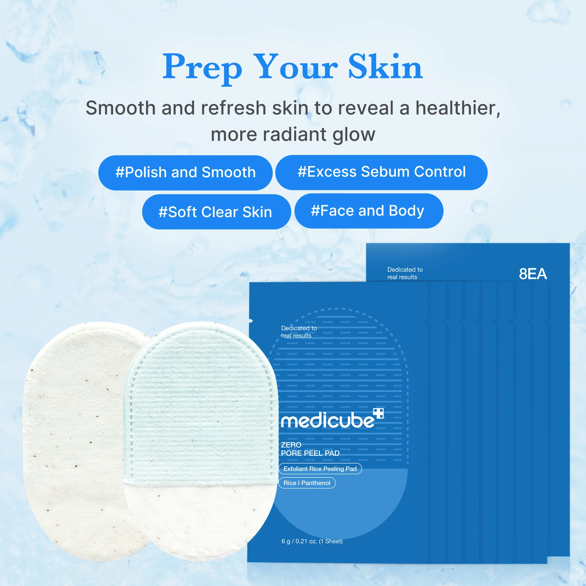 Zero Pore Peeling Pads (8ea) - Image 2