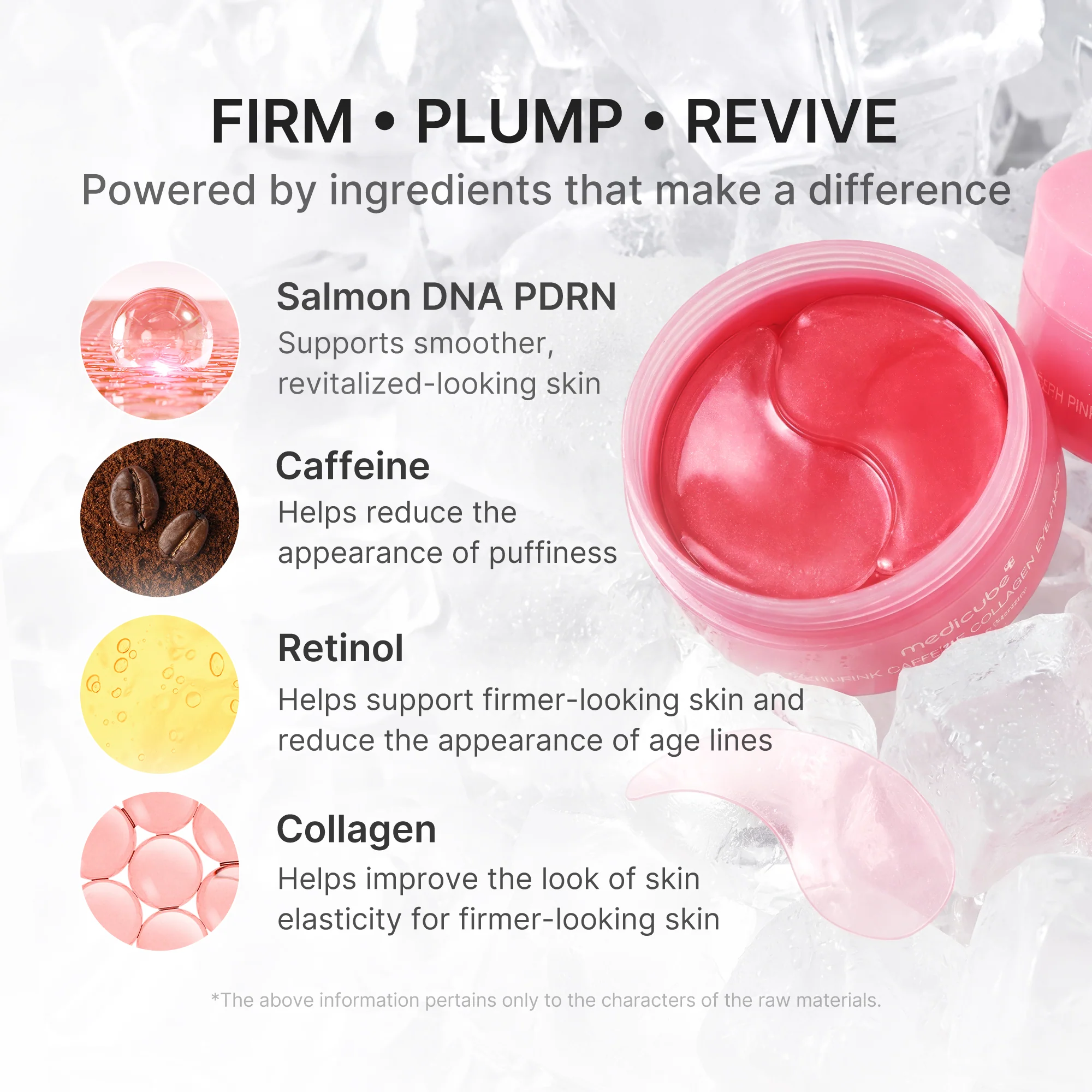 PDRN Caffeine Collagen Eye Patch - Image 3
