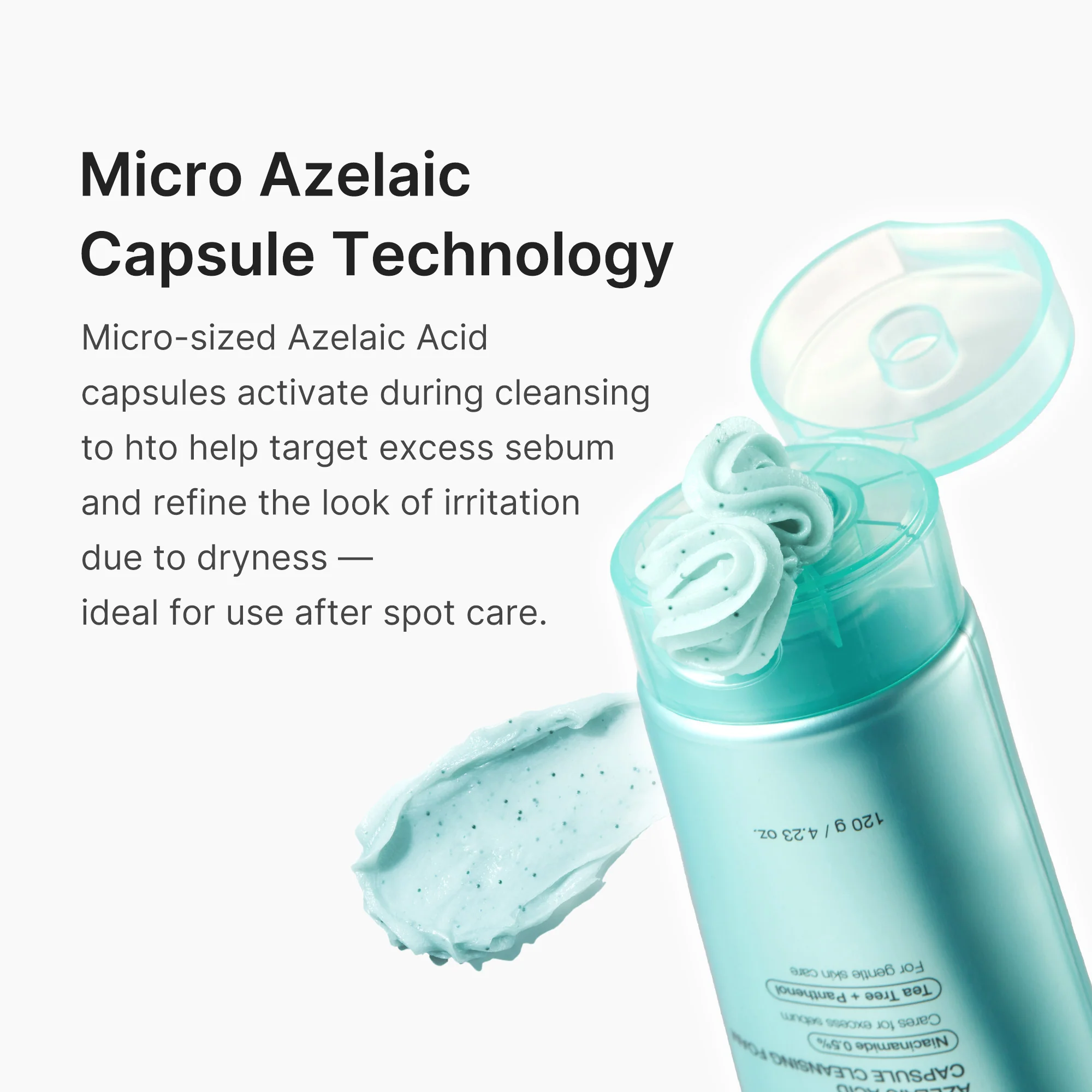 Azelaic Acid Capsule Foam Cleanser - Image 5
