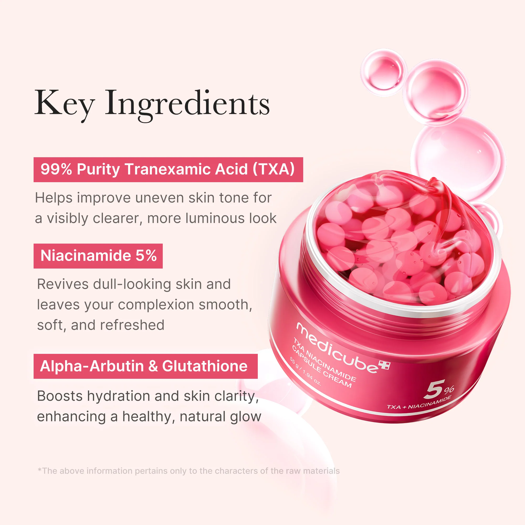 TXA Niacinamide Capsule Cream - 2PACK(+GIFT) - Image 3