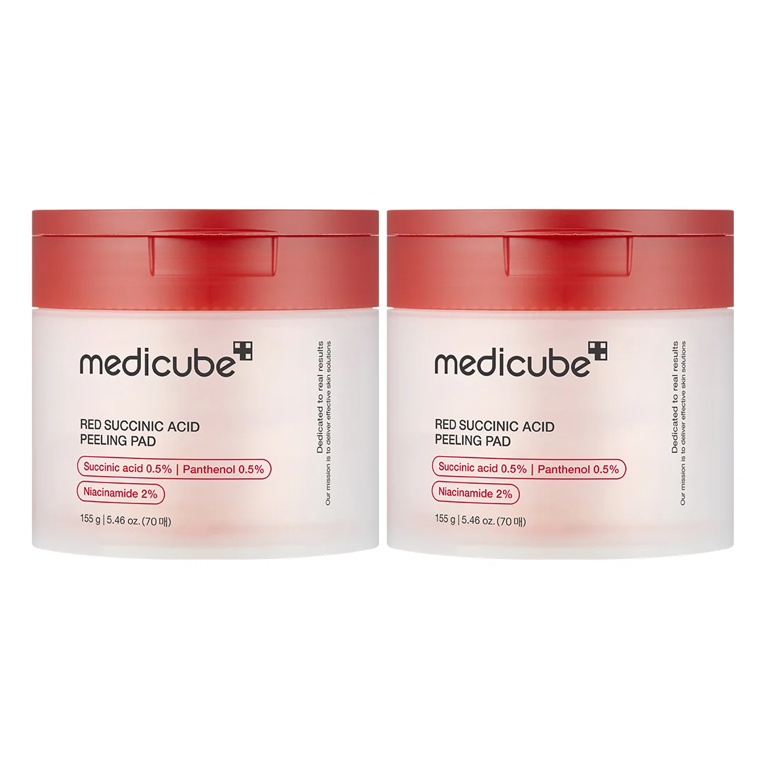 Red Succinic Acid Panthenol Pads - SINGLE - Image 7