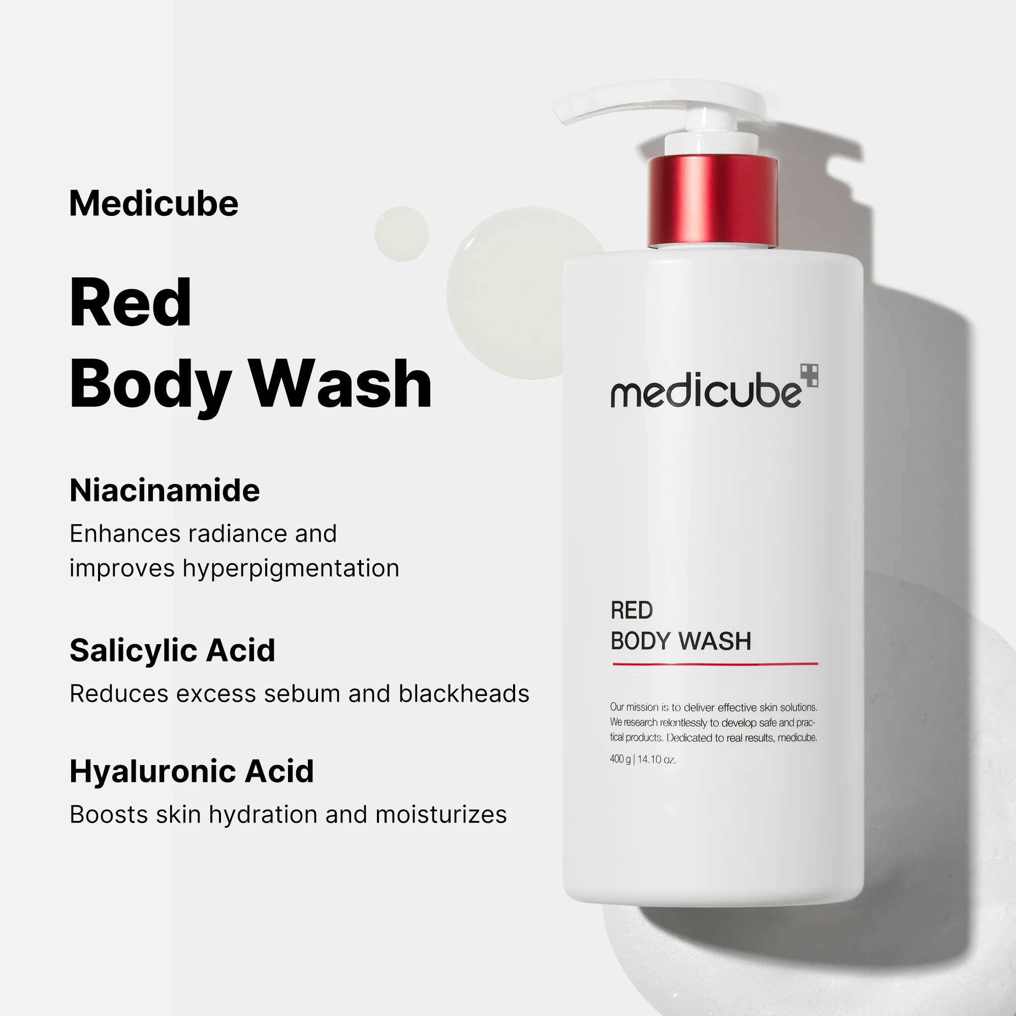 Red Body Wash - 2 PACK(+GIFT) - Image 4