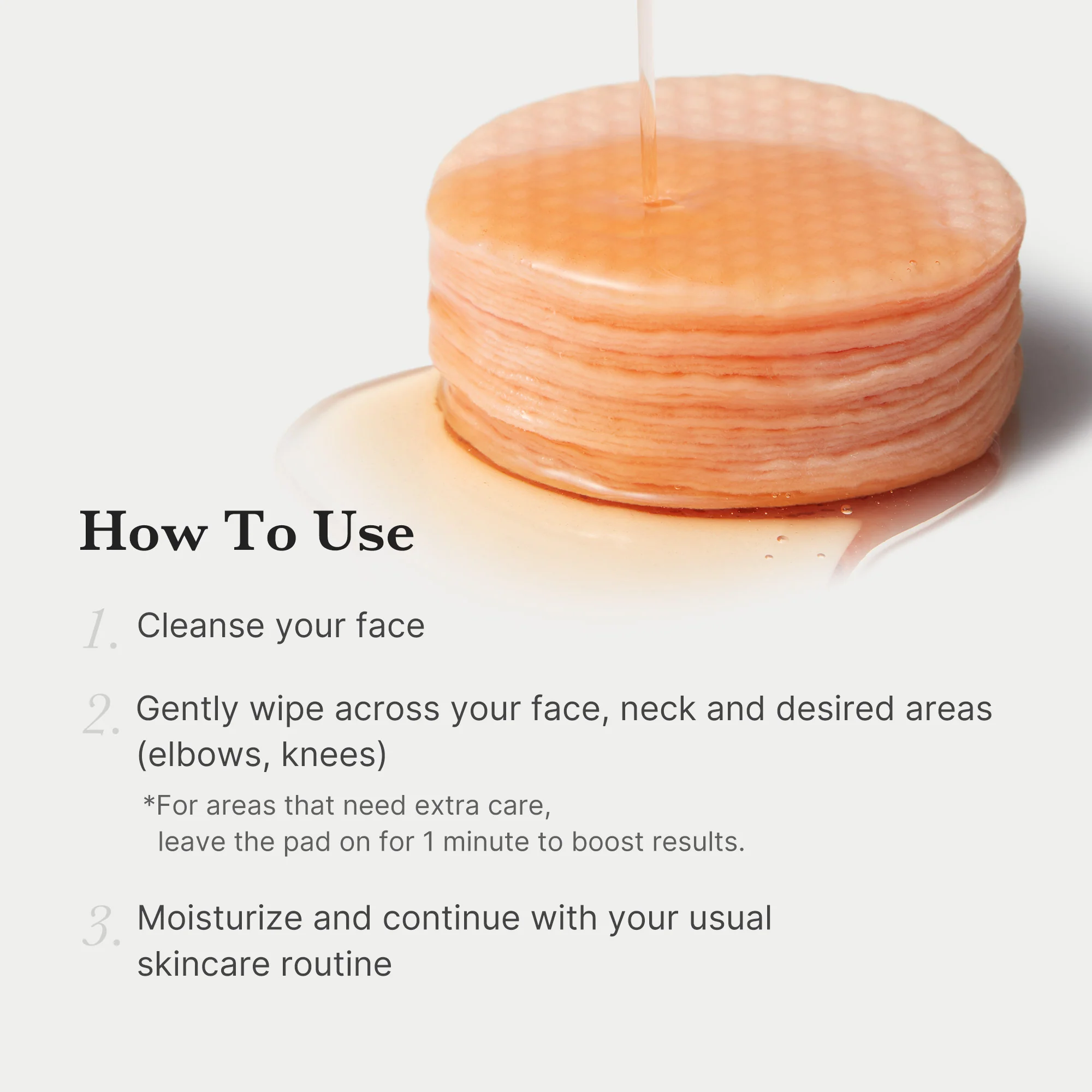 Red Succinic Acid Panthenol Pads - SINGLE - Image 5