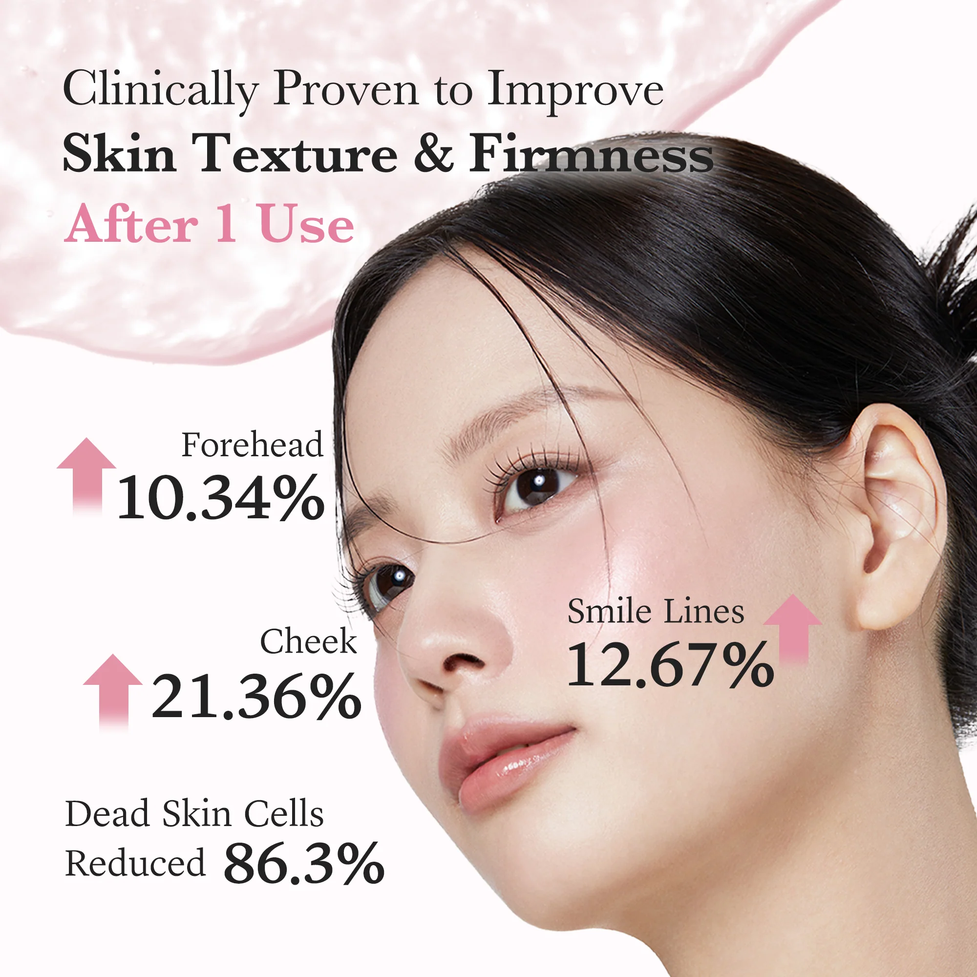 PDRN Pink Collagen Glow Jelly Mist Serum - Image 5