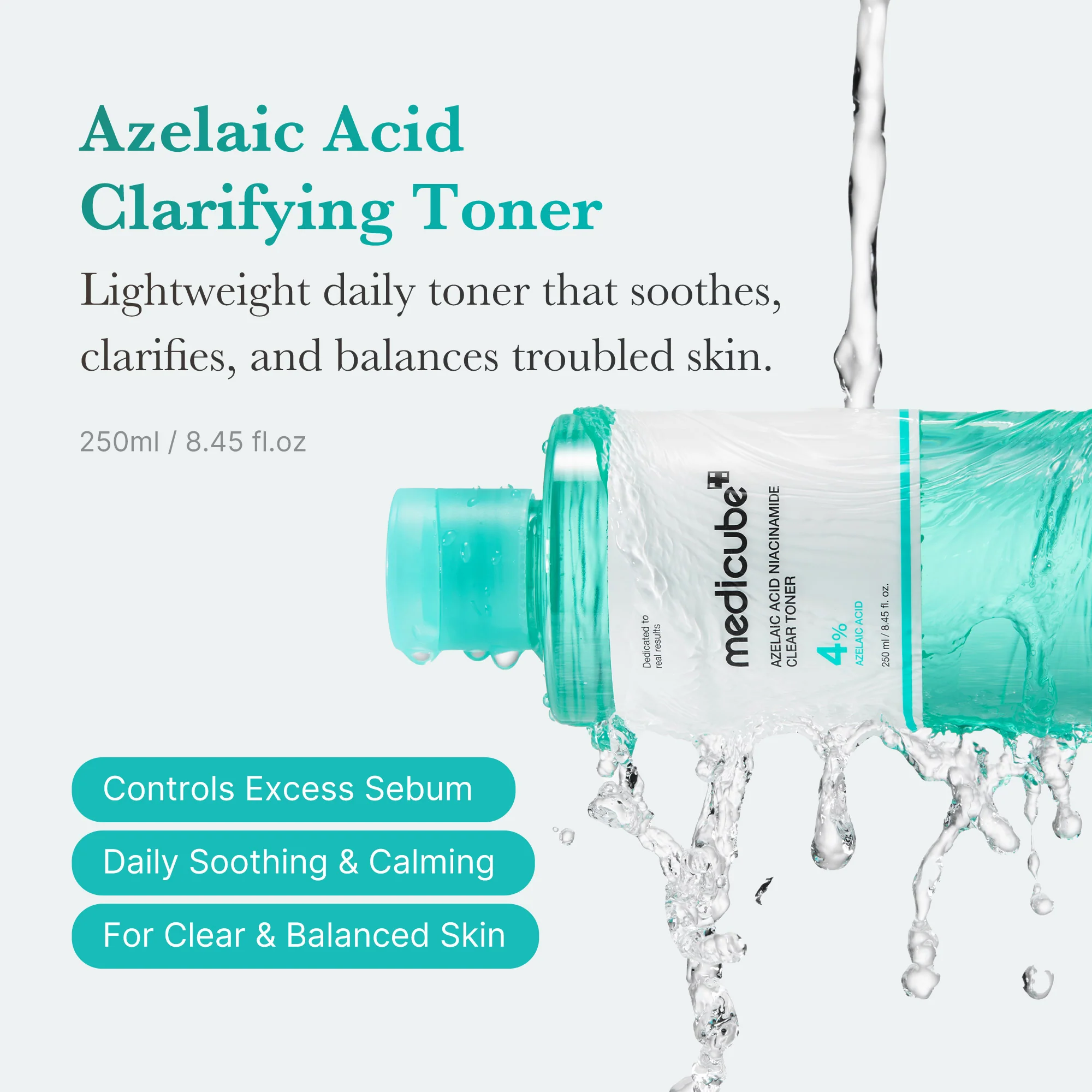 Azelaic Acid Niacinamide Clarifying Toner - Image 2