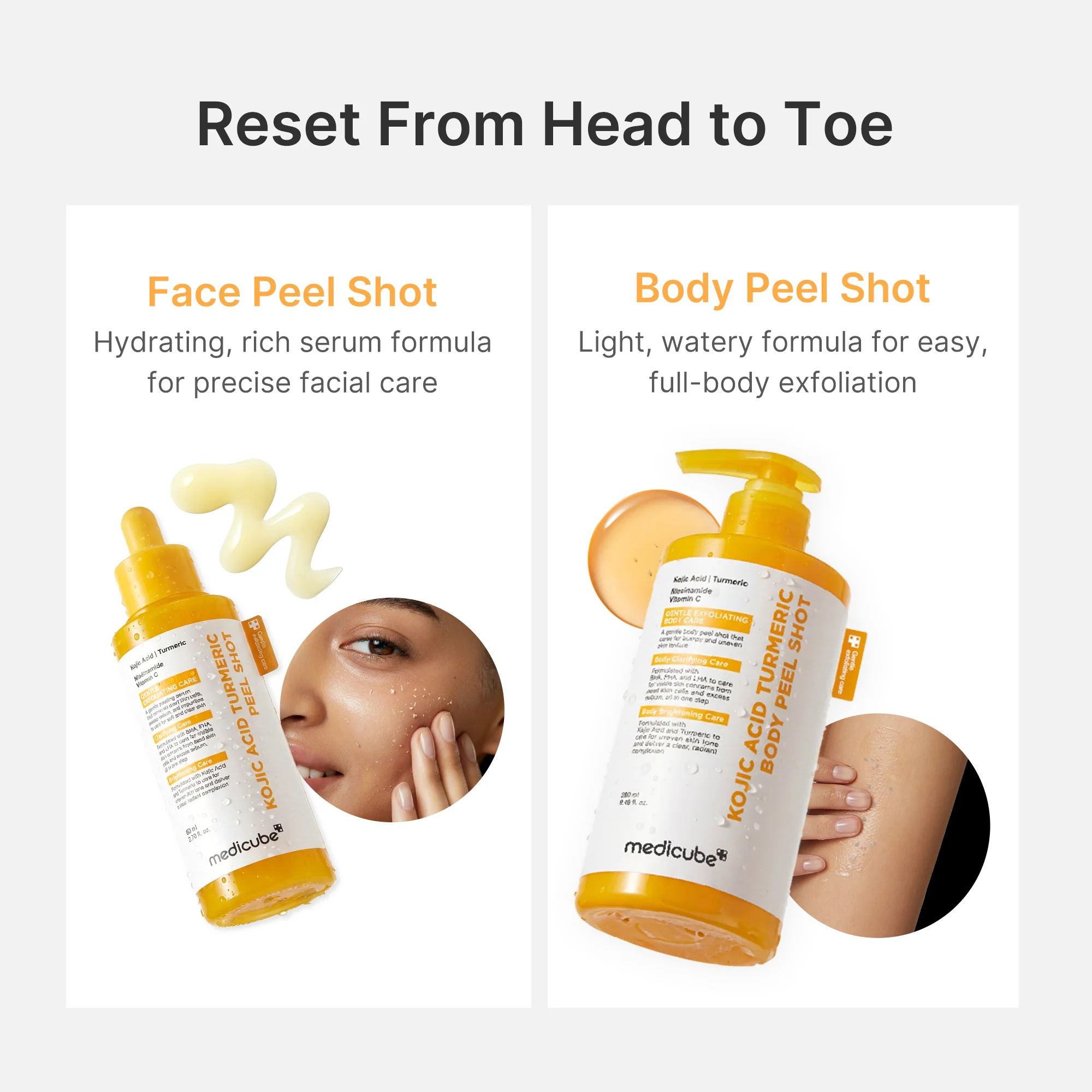 Kojic Acid Turmeric Body Peel Shot - Image 7